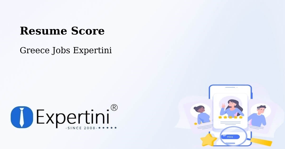 Resume Score & Job Description Match Tool – Próti - Greece Jobs Expertini